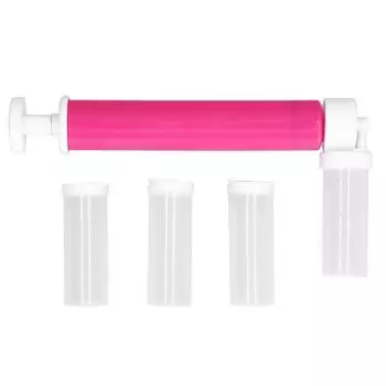 Ручной аэрограф для торта, пластиковый герметичный декоративный набор для выпечки, красящий спрей-насос для выпечки своими руками розовый