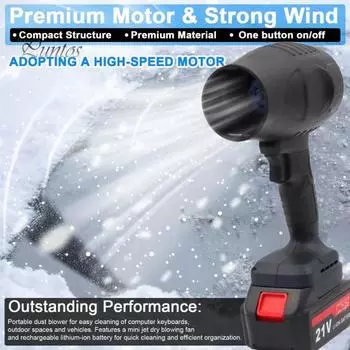 Ручной электрический пылеуловитель, мини-струйный сухой воздуходув, перезаряжаемый, широко используемый портативный пылеуловитель, пылесос со сжатым воздухом A EU