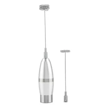 Ручной электрический вспениватель молока, кофеварка с пружинными венчиками из нержавеющей стали