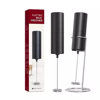 Ручной электрический вспениватель молока, миксер для приготовления пены, кофе, капучино, сливок, венчик для взбивания, взбиватель для яиц, блендер для еды