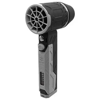 Ручной автомобильный фен 4000 мАч промышленный канальный вентилятор для мытья и чистки автомобиля зелёный