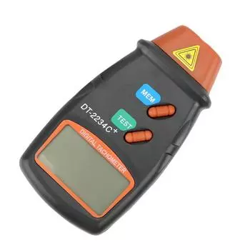 Ручной автомобильный спидометр Tach Лазерный тахометр Датчик скорости Бесконтактный лазерный фототахометр Цифровой измеритель оборотов в минуту