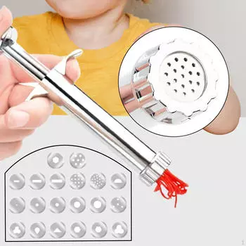 Ручной экструдер для глины своими руками с 20 сменными насадками, прочный, универсальный