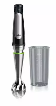 Ручной блендер Braun 7 MQ7000X Простота эксплуатации Экономия времени Приготовление детского питания Смузи Суп Измельчение Смешивание 2 в 1 Высокая мощность 400 Вт Легко чистить