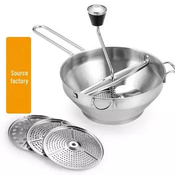 Ручной блендер для овощей и толкушка для картофеля из нержавеющей стали с проволочной ручкой