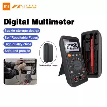 Ручной цифровой мультиметр Xiaomi Jimi с ЖК-дисплеем, 1999 XL830L, тестер сопротивления переменного/постоянного тока, ампер-тока, тестер-мультиметр
