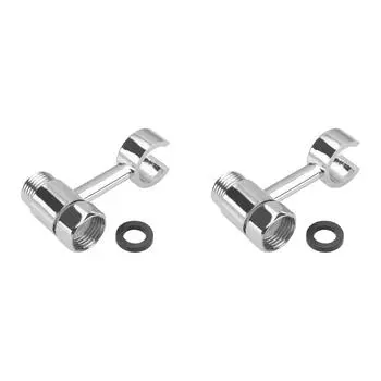 Ручной держатель для душа, регулируемый кронштейн без проколов для ванной комнаты (ABS)