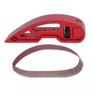 Ручной держатель шлифовальной ленты из алюминиевого сплава, шлифовальный кронштейн с наждачной бумагой