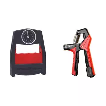 Ручной динамометр для проверки силы хвата для тренировки проверки силы хвата (красный)
