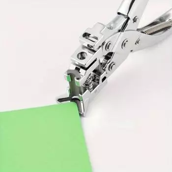 Ручной дырокол для ПВХ-карт 3 в 1, эллиптический, круглый и с закругленными углами, прочный для использования в офисе, школе, дома