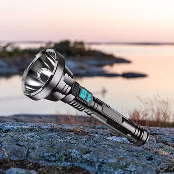 Ручной фонарик для кемпинга, мощный светодиодный фонарик для ночных отключений