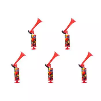 Ручной футбольный воздушный гудок с громким голосом для спортивных соревнований (красный)