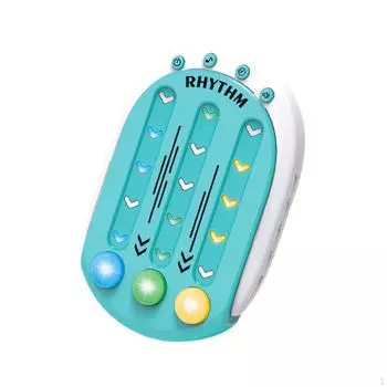 Ручной игровой автомат-головоломка, быстрый толчок для мальчиков и девочек, подростков, подарок для детей зелёный