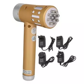 3 в 1 650 нм портативный инфракрасный световой жезл передач 3 биоэлектрических режима горячий компресс снятие болезненности R EU Plug