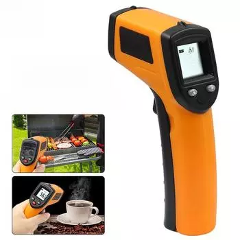 Ручной инфракрасный термометр -50-400 для промышленного и кухонного использования -50-400 Industrial Temperature Gun