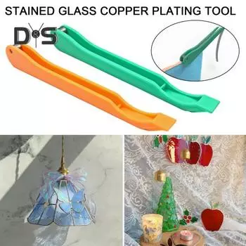 Ручной инструмент для фольгирования медной фольгой. Проекты для самостоятельного изготовления. Инструмент для фольгирования витражей. Сверхпрочный портативный ручной инструмент для фольгирования 7/32 дюйма. Применение. зелёный