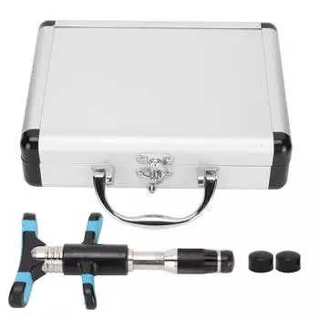 Ручной инструмент для хиропрактики 10 передач, сила, облегчение боли в суставах, регулировка позвоночника, массажер, коррекция чёрный