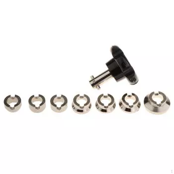 Ручной инструмент для модификации задней крышки часов, простой в использовании набор инструментов для ремонта 7 разных размеров