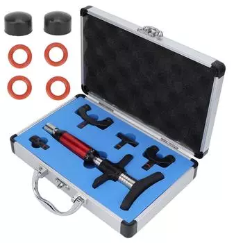 Ручной инструмент для регулировки хиропрактики, 6 передач, сила, облегчение боли в суставах, регулировка позвоночника, массажер, красный красный