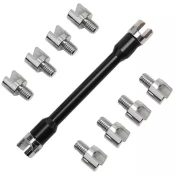 Ручной инструмент гаечный ключ 120 мм/4,72 дюйма гаечный ключ для спицы мотоцикла для мотоцикла бездорожья с пылезащитным футляром абсолютно новый CHINA