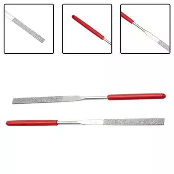Ручной инструмент надфиль 0.12*5.51 пластиковая ручка металлический камень шлифовальный