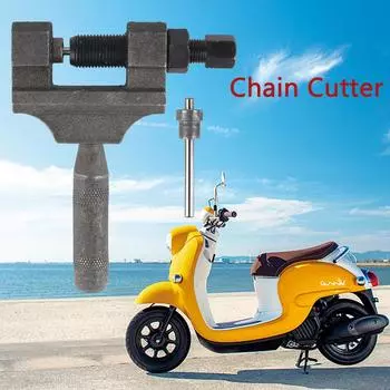 Ручной инструмент, разветвитель велосипедной цепи, устройство для снятия цепи, резак для велосипедной цепи, велосипедный инструмент, инструмент для металлической велосипедной цепи, инструмент для разборки мотоциклетной цепи 420-530 чёрный