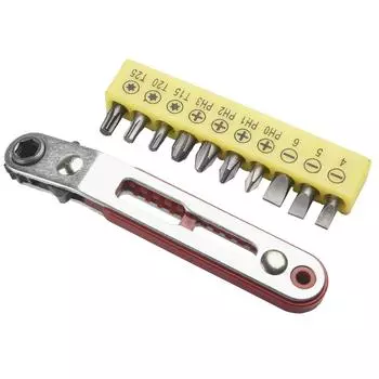 Ручной инструмент Ручка Шестигранная отвертка со смещением Трещоточный ключ