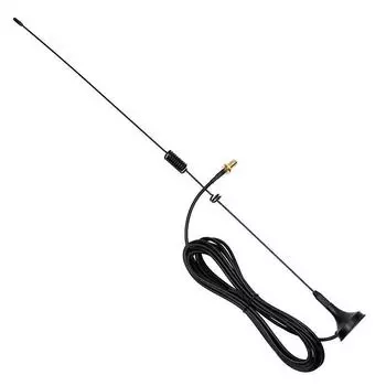 Ручной интерком UT-106UV с антенной улучшенного сигнала, миниатюрной присоской с высоким коэффициентом усиления для установки на транспортное средство, двухдиапазонным УФ-излучением UT-106UV, SMA Female, 136-174, 400-470MHZMHz