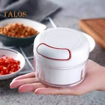 Ручной измельчитель чеснока, толкушка для чеснока, мини-кухонный комбайн для имбиря, перца, орехов, фруктов и овощей