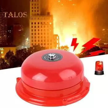 Ручной извещатель, сигнализация, электрический звонок, громкий звук 100 дБ, простая установка, компактный внутренний звонок, сигнализация, звонок красный