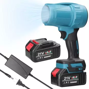 Ручной канальный турбовентиляторный вентилятор высокой мощности с литий-ионным струйным вентилятором, многофункциональная мойка автомобилей, высокая мощность 1pcs battery US Plug разноцветный