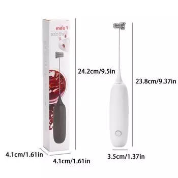 Ручной капучинатор для вспенивания молока, пенообразователь для кофе, венчик для взбивания яиц, мешалка для шоколада, мини-портативный блендер для еды, кухонный инструмент для венчика