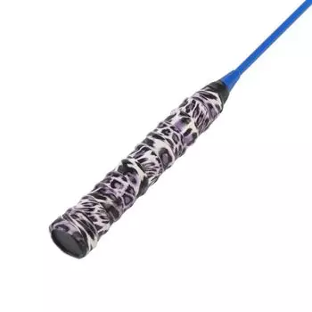 Ручной клей для ракетки, напульсник, нескользящая велосипедная ручка, намотка, ремешок, ручки, напульсник, ракетка для бадминтона Purple-Leopard Print