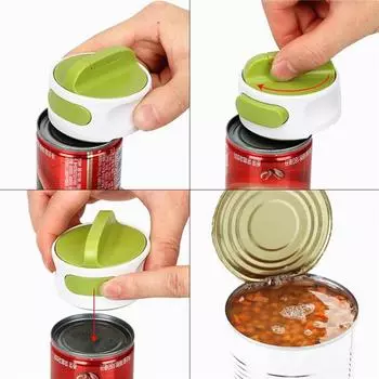 Ручной консервный нож из нержавеющей стали, переключатель формы, открывалка для бутылок, винтовые открывалки, консервный нож