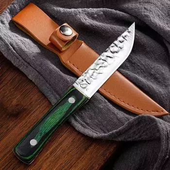 Ручной кованый обвалочный нож Ручной нож Карманный нож для мяса Нож для баранины Столовый нож Кухонный нож Style A