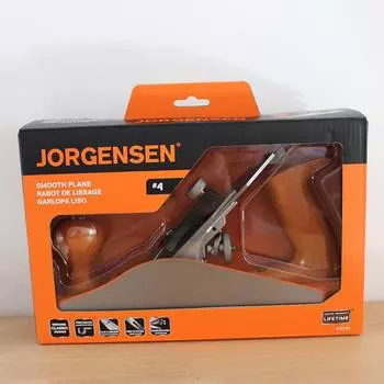 Ручной кромкообрезной железный рубанок Прецизионный ручной рубанок для деревообработки Европейский стиль Плоское дно Гладкое снятие фасок Строгальные инструменты 1pc