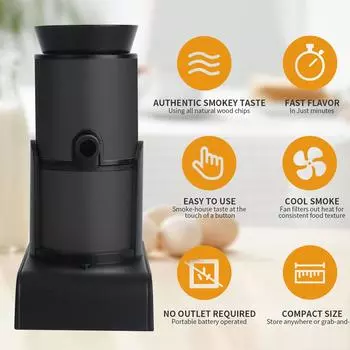 Ручной курильщик, кухонный инструмент, бытовой молекулярный гастрономический прибор для приготовления стейка, коптильня для лосося