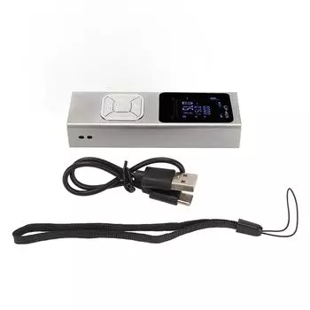 Ручной лазерный дальномер из алюминиевого сплава, высокая точность, M Ft In, коммутационные блоки USB C, цифровой