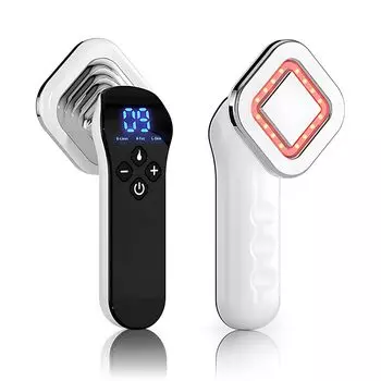 Ручной массажер для тела с функцией нагрева SR-RF63 Домашний беспроводной косметический инструмент, 10 уровней