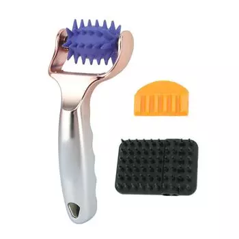 Ручной массажный ролик, декомпрессионный, многофункциональный, для снятия усталости, ручной расслабляющий массаж R