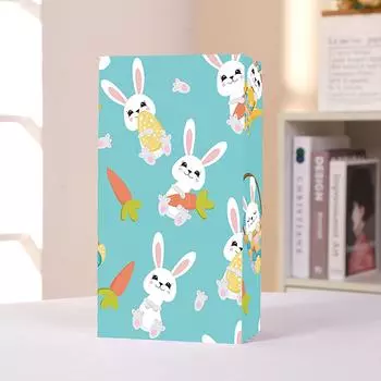 Ручной мешочек для яиц в виде пасхального кролика, подарочный мешочек для конфет на праздничную вечеринку, самоклеящийся мешочек с наклейкой One Size синий