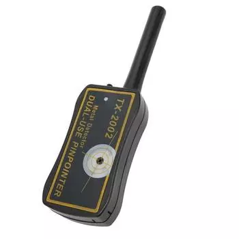 Ручной металлоискатель, высокая чувствительность, точный маленький металлоискатель со светодиодным индикатором для пляжной пещерной травы