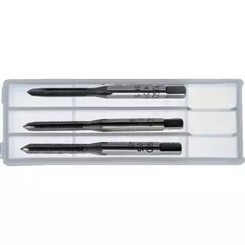 Ручной метчик TRUSCO для левой резьбы M3 x Set 0.5 (СКС) LT-HT3X0.5-S