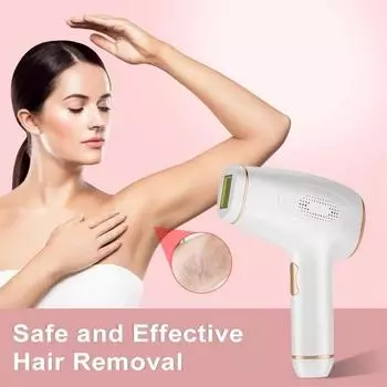 Ручной мини-999999 вспышек, электрические эпиляторы для домашнего использования, безболезненный постоянный фотоэпилятор IPL, лазерный интенсивный импульсный свет, удаление волос для тела, бикини белый