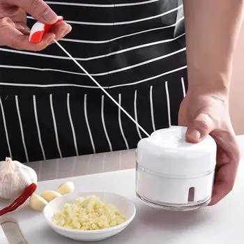 ручной мини-блендер измельчитель овощей измельчитель чеснока измельчитель пищевых продуктов блендер процессор дробилка инструмент белый
