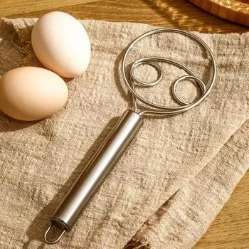 Ручной миксер из нержавеющей стали, многофункциональные миксеры для муки, сливочник, маленькая бытовая взбивалка для яиц, кухонные принадлежности, венчик для приготовления пищи