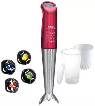Ручной миксер Tefal Stick Mixer Click Mix Ruby Red HB460G71 &