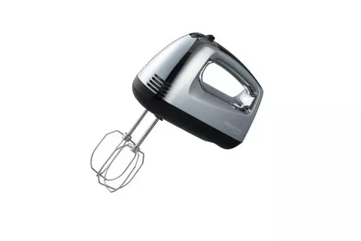 Ручной миксер Tescom с функцией переключения и съемным зажимом для шнура для хранения ABC Cooking. Оригинальный венчик THM1300 S, отдельно стоящий, 5-ступенчатый [совместная разработка студии] серебряный