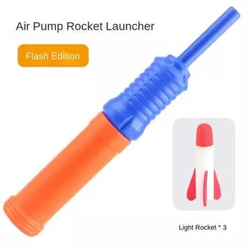Ручной насос для измерения погодных условий Ракетная установка Детские игрушки для улицы Взаимодействие родителей и детей Забавные игрушки Подарки на день рождения для детей