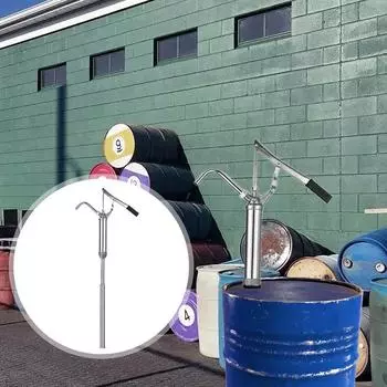 Ручной насос для перекачки масла Прочный ручной насос Насос для бочки Эффективная перекачка жидкости Эргономичная ручка Насос для перекачки масла Насос для бочки с маслом United States